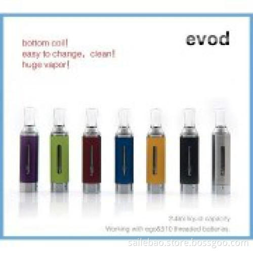 Transparent Evod Atomizer Changeable Atomizer Coil EVOD Atomizer Head